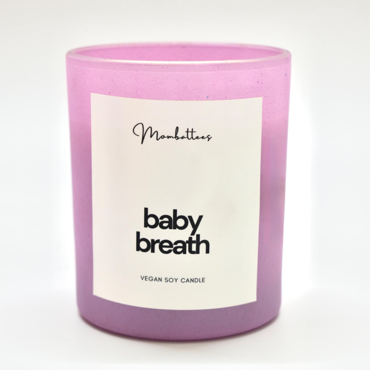 Baby Breath Scented Soy Candle