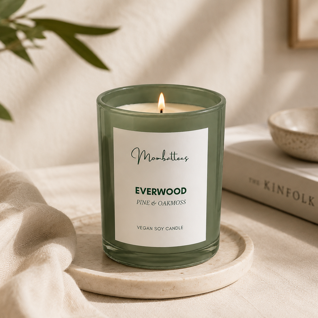 Everwood- Pine & Oakmoss Scented Candle