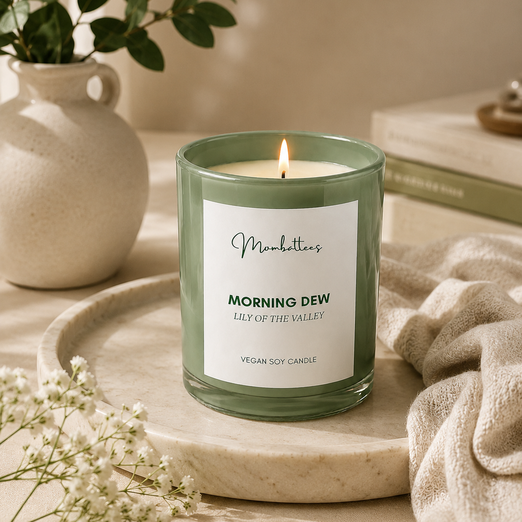 Morning Dew- Lily of the Valley Scented Candle
