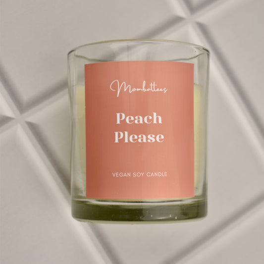 Peach Please Scented Soy Candle