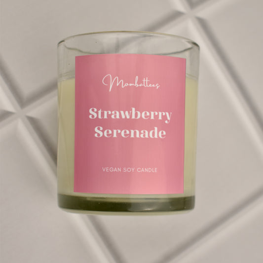 Strawberry Serenade Scented Soy Candle