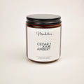 Cedar and Amber Candle