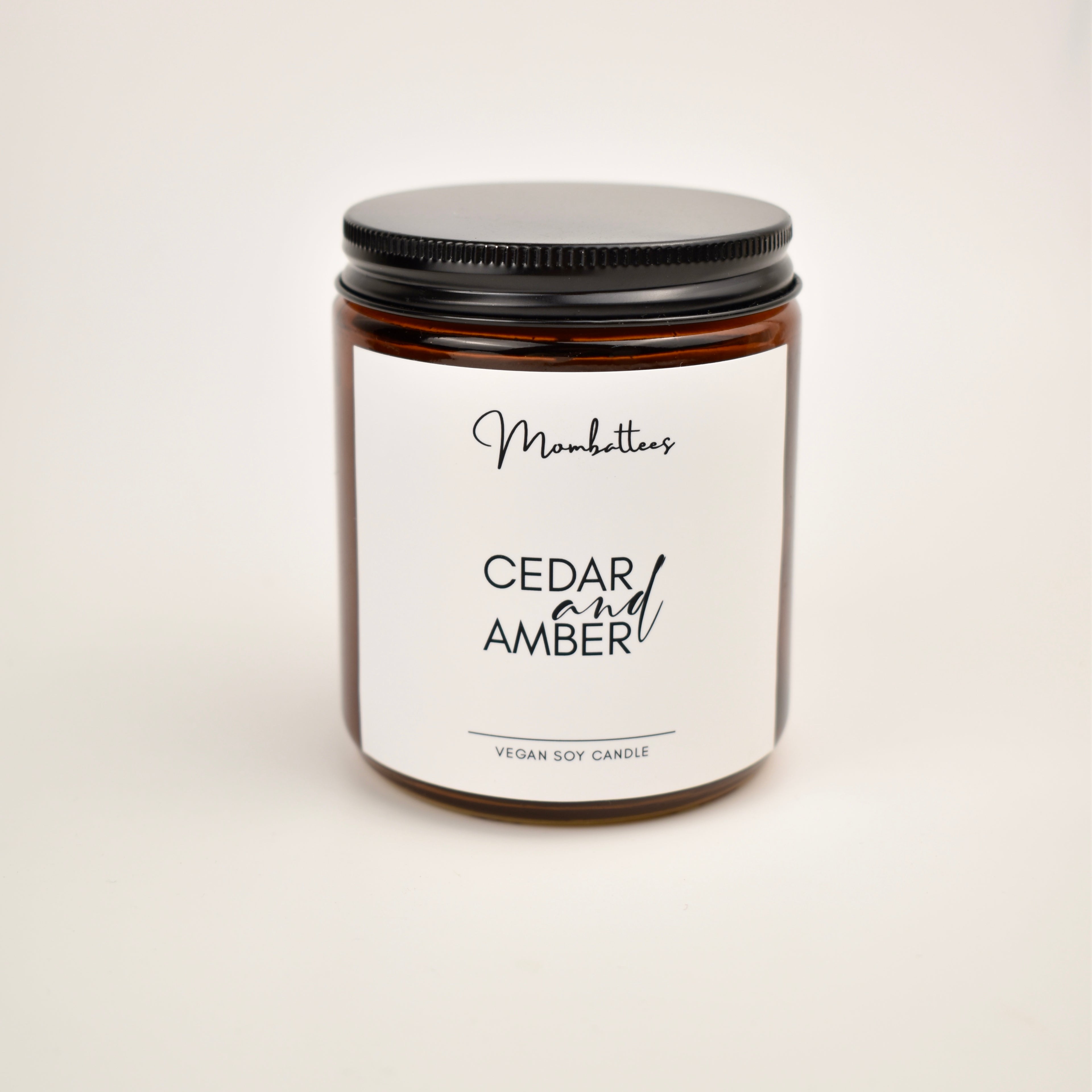 Cedar and Amber Candle