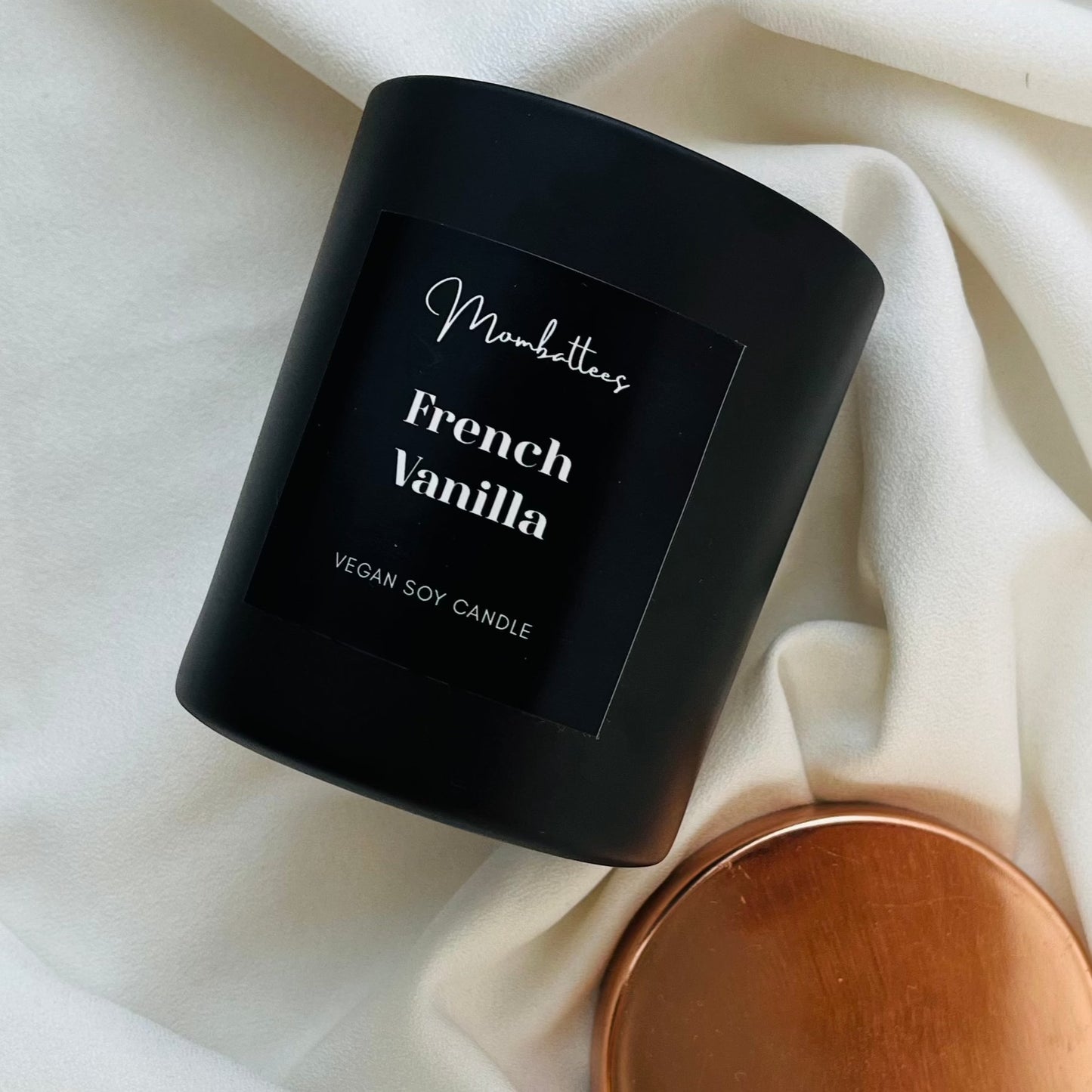 French Vanilla Scented Soy Candle