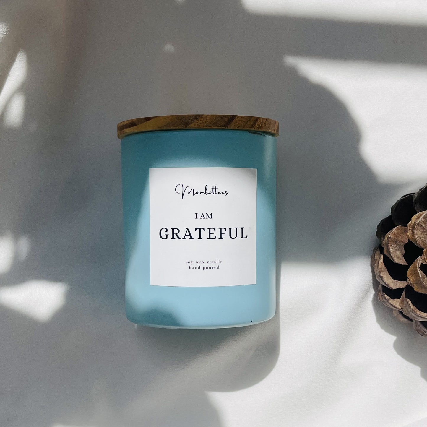 'I am Grateful' Affirmation Candle