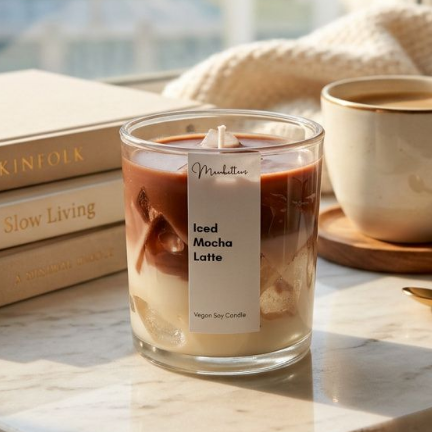 Iced Mocha Latte Candle