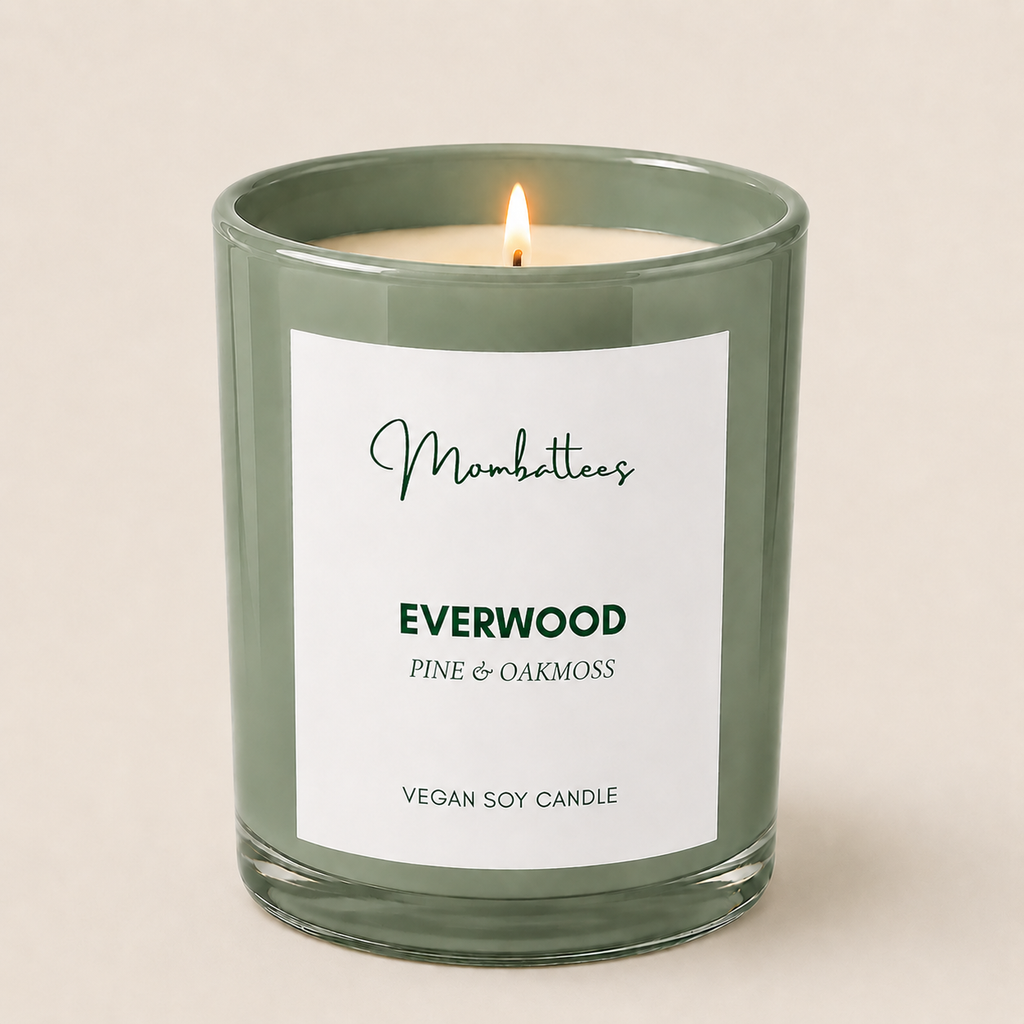 Everwood- Pine & Oakmoss Scented Candle