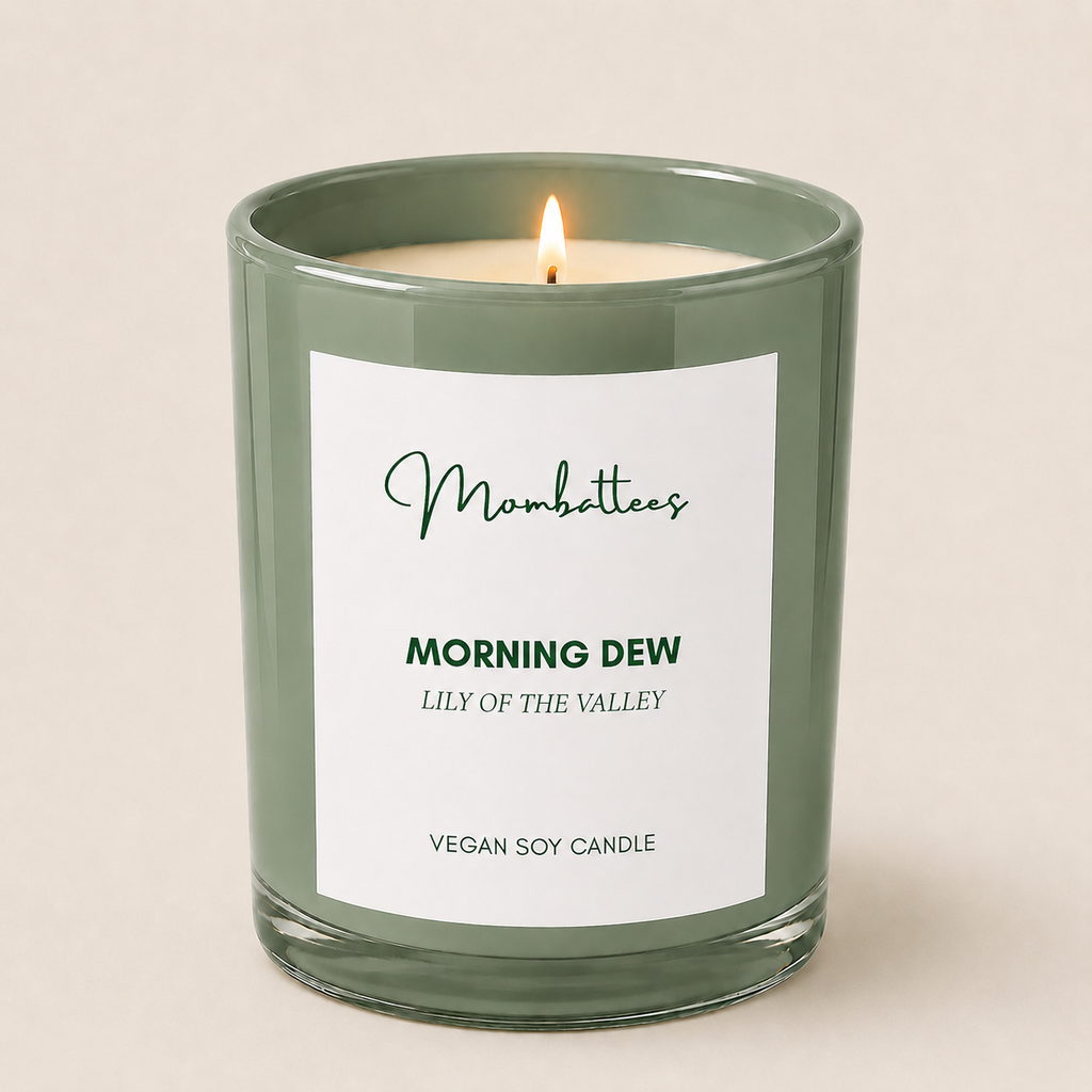 Morning Dew- Lily of the Valley Scented Candle